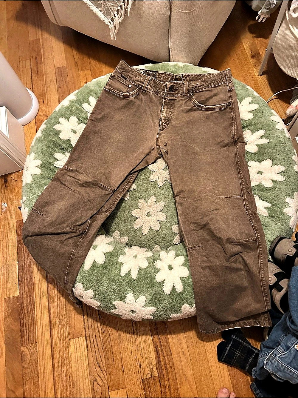 Kuhl Crag Series Pants Cargo Brown Waist 34x30